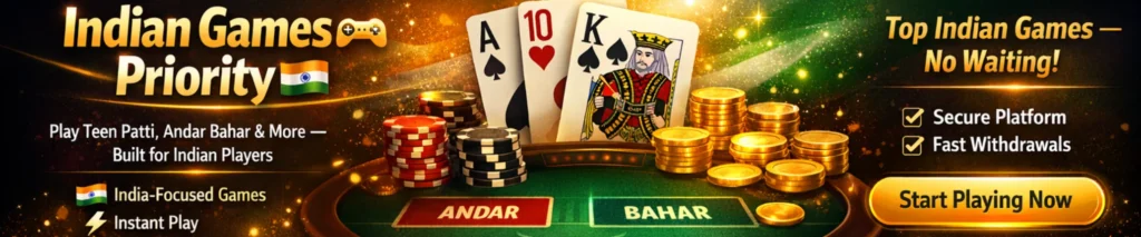 Indian Games Priority